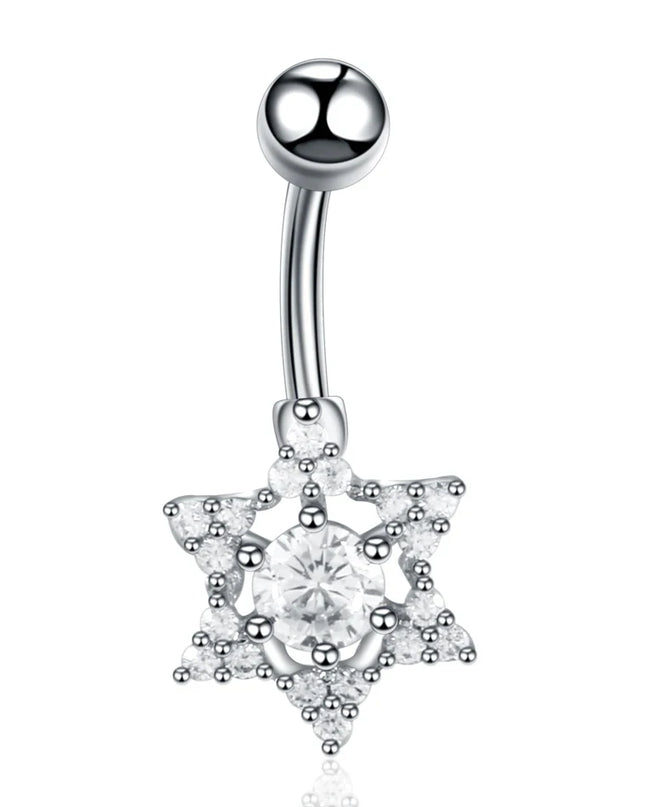 1Pc Surgical Steel Belly Button Ring Navel Nombril Piercing CZ Belly Ring Sexy Women Belly Piercing Body Jewelry Ombligo 14G