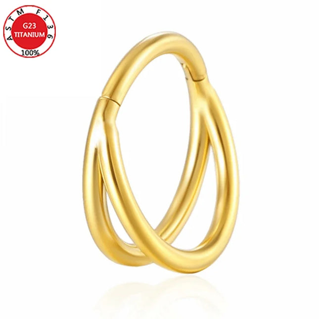 Septum Piercing Nose Ring for Women Piercing for The Ears Tragus Lip Zircon Jewelry Ladies Sexy Perforated Labret Body Jewelry