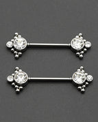 Crystal Nipple 6 / Nipple Rings / Surface and Dermal