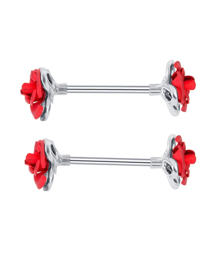 1 Pair Heart Barbell Nipple Ring Piercing Helix Piercing Sexy Nipple Jewelry High Quality Zircon Nipple Rings For Women Oreja