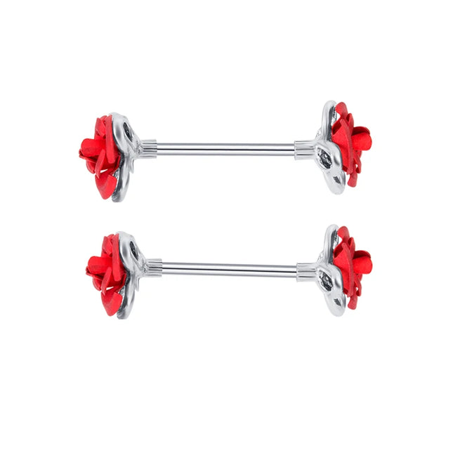 1 Pair Heart Barbell Nipple Ring Piercing Helix Piercing Sexy Nipple Jewelry High Quality Zircon Nipple Rings For Women Oreja