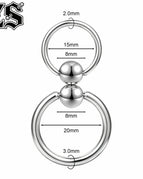 Style 6 / Nipple Rings / 2 pieces|body