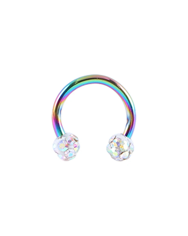 Nose Cuff Party Men Earrings Gifts Diamond Body Jewelry Stainless Steel Septum Rings Piercing Nose Ring
