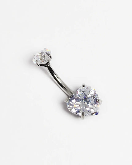 G23 Titanium Belly Button Piercing Zircons Navel Piercing Body Jewelry Super Pretty Belly Button Ring For Women