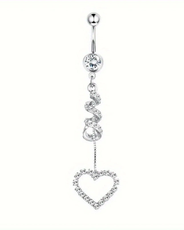 Drperfect Stainless Steel Nipple Rings Belly Button Rings for Women Butterfly Nipple Rings Belly Ring  Nipple Piercing Jewelry