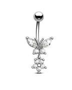 3 / Navel & Bell Button Rings / Surface and Dermal|Straight Barbell