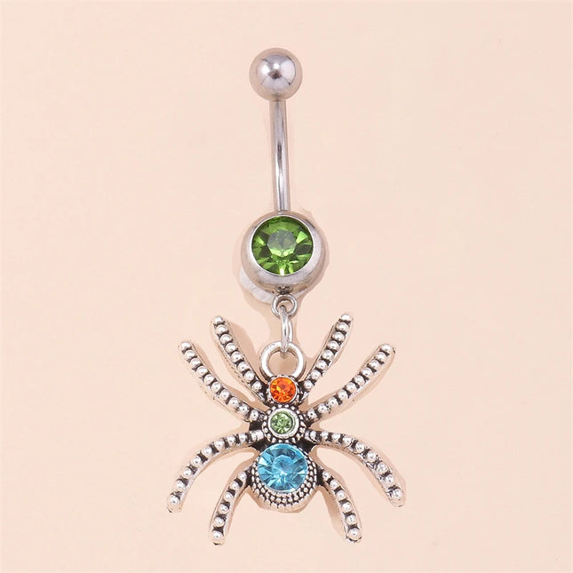 Cute Christmas Tree Belly Button Rings for Women Sexy Piercing Body Jewelry Navel Rings Girls Party Festival Jewelry Gifts