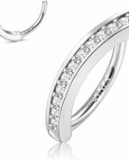 Inner Diameter  12MM / CZ Silver