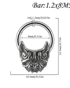 Style 9 / Nose Rings & Studs / 1PC-16G|Face|Geometric