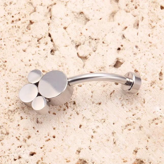 ASTM F136 Titanium Internal Thread Zircon Belly Button Piercing Sexy Belly Dance Piercing Bellybutton Body Jewelry Belly Ring
