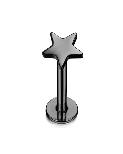 Drperfect Tragus Piercing Jewelry for Women Men Helix Cartilage Conch Earring Nose Stud Stainless Steel Medusa Labret Lip Ring