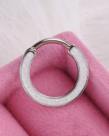 Heart Pearl Nose Rings Pointed Cone Love Lip Pierced Horseshoe Ring Skull Butterfly Nose Septum Piercing Earrings Tragus Jewelry