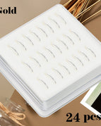 10mm / Silver 24Pcs