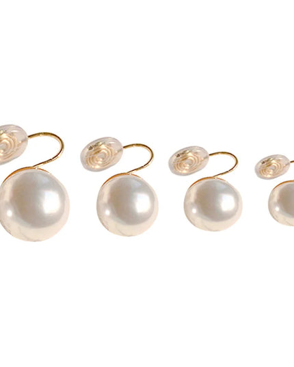 Pearl Ear Clip Fashion Without Ear Hole Earings Simple Ear Cuff Fake Piercing Fashion Jewelry Sweet Earings For Women