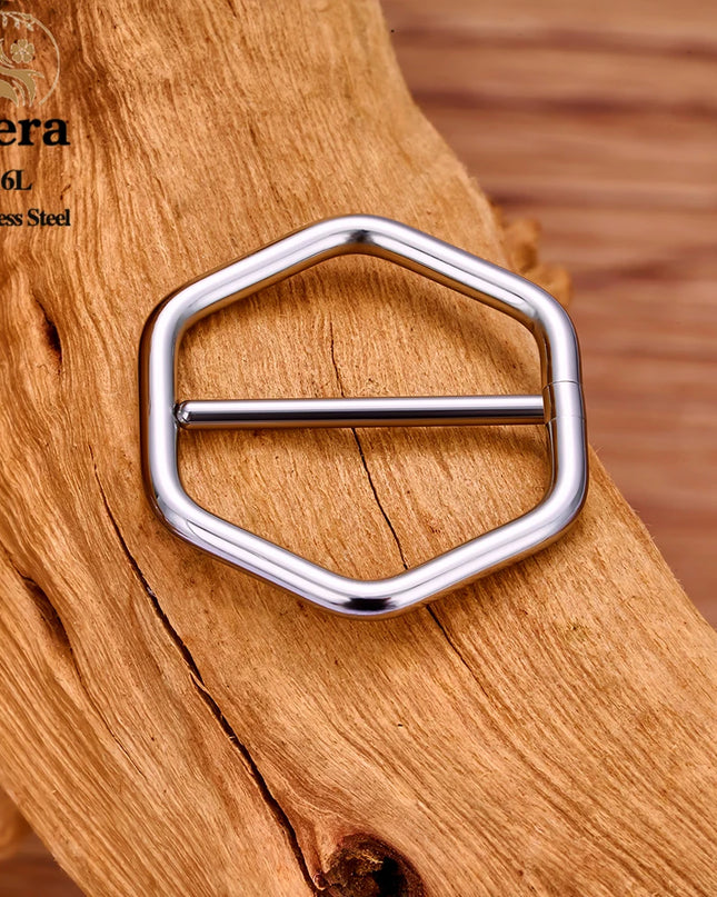 1/10PCS Stainless Steel Nipple Piercing Jewelry 14G Round Nipple Ring Women Girls Body Jewelry