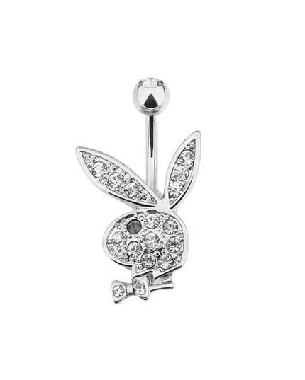 Belly Button Rings for Women Bunny Navel rings Gold color Rabbit Belly Rings Gem stone Belly Piercing Jewelry Body Jewelry