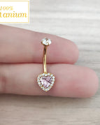 Belly Button Ring B / Navel & Bell Button Rings / 14G 1.6X10mm