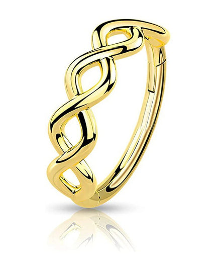 Conch Piercing Bee Earring Tragus Helix Cartilage Nose Ring 316L Stainless Steel Clicker  Body  Daith Piercing Jewelry For Women