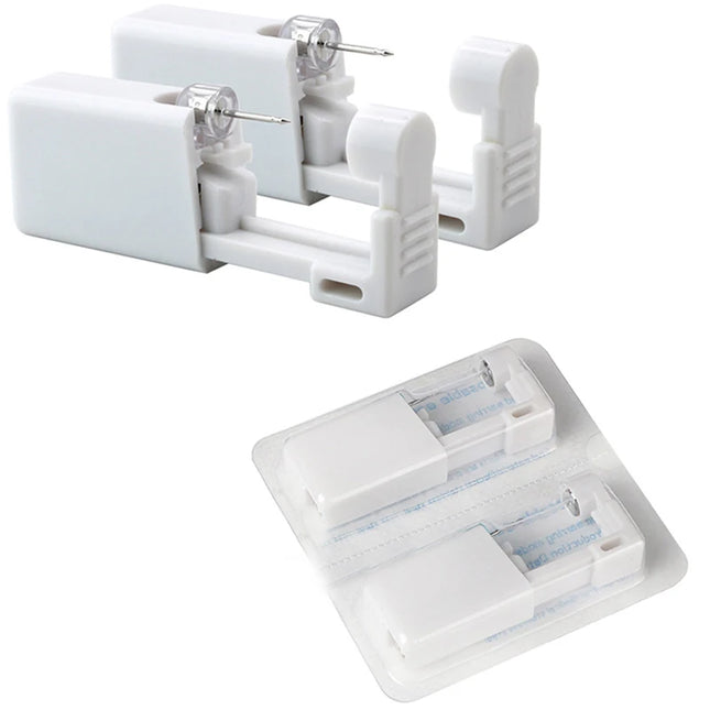 Ear Piercing Gun Disposable Disinfect Safety Earring Piercer Kit Studs Nose Ring Piercing Machine Body Jewelry Tool 17 Colors