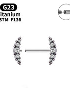 White zircon / CN / 1.6x16mm