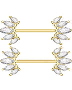 2745-GD / Nipple Rings / body|Heart