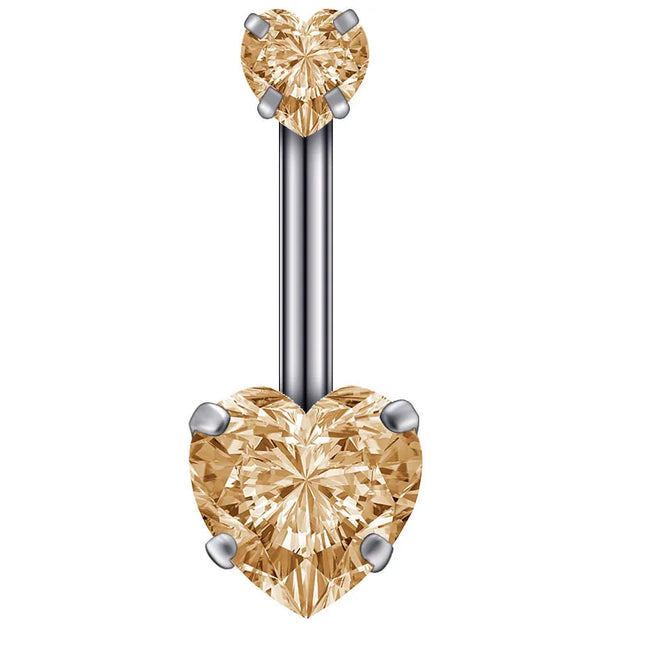 2023 Zircon Belly Button Rings for Women Girls Sexy Piercing Navel Ring Bar Drop Dangle Belly Navel Rings Ashion Body Jewelry