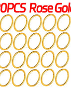 20PCS Rose Gold / 1.2x8mm