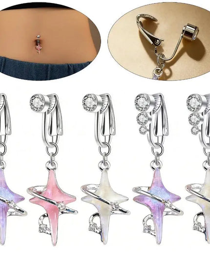 Belly Button Navel Piercing Navel Women Dangling Body Navel Jewelry Belly Button Rings Charm