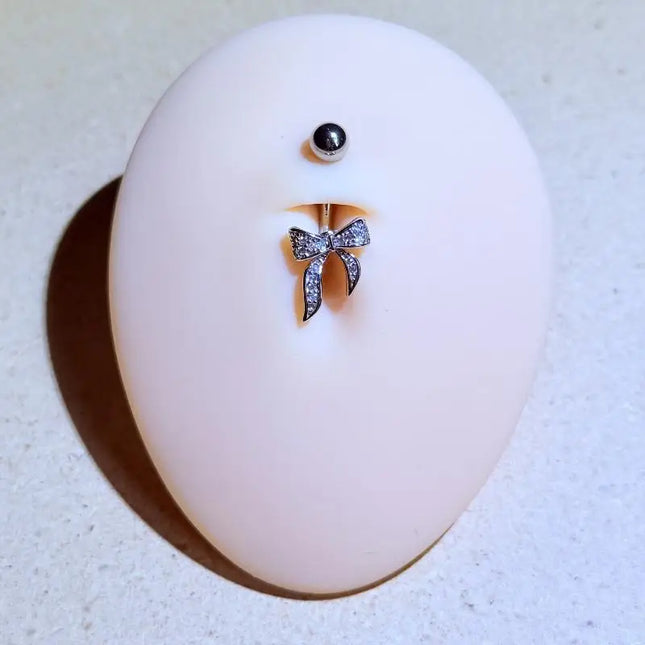 Bow Belly Button Ring Navel Piercing Sexy Belly Rings Body Piercing Navel Rings
