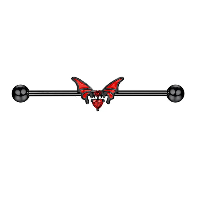 1-8Pcs Belly Button Rings for Women Steel Nipple Piercing Halloween Nose Rings Industrial Barbell Cartilage Earrings Stud Septum
