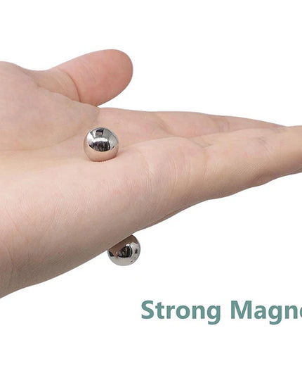 1 Pair Non Piercing Powerful Magnet Nipple Piercing Women Balls Clamps Strong Magnetic Bondage Sexy Body Piercing For Couple