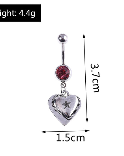 Cute Christmas Tree Belly Button Rings for Women Sexy Piercing Body Jewelry Navel Rings Girls Party Festival Jewelry Gifts