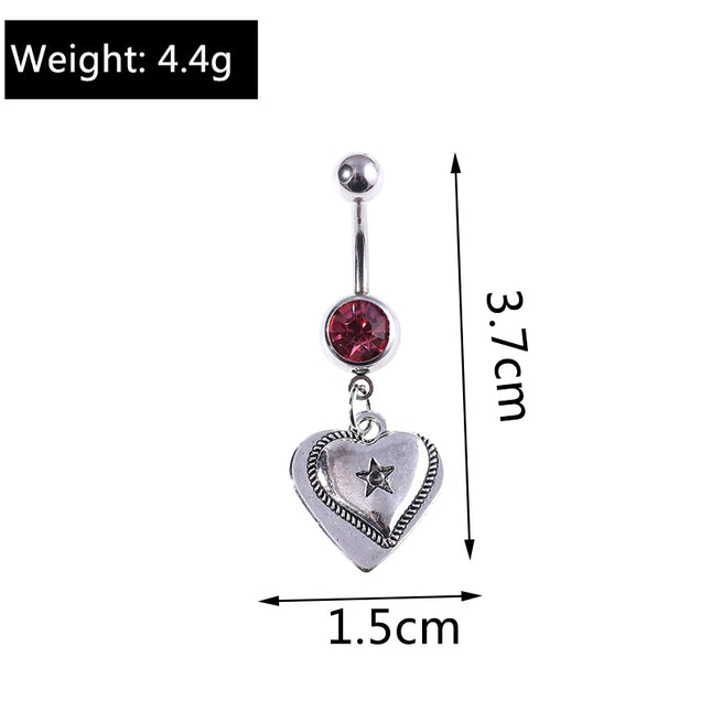Cute Christmas Tree Belly Button Rings for Women Sexy Piercing Body Jewelry Navel Rings Girls Party Festival Jewelry Gifts