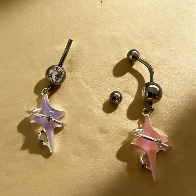 Belly Button Navel Piercing Navel Women Dangling Body Navel Jewelry Belly Button Rings Charm