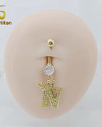 N Belly Ring / Navel & Bell Button Rings / China Mainland|10mm Steel Bar|body|Geometric