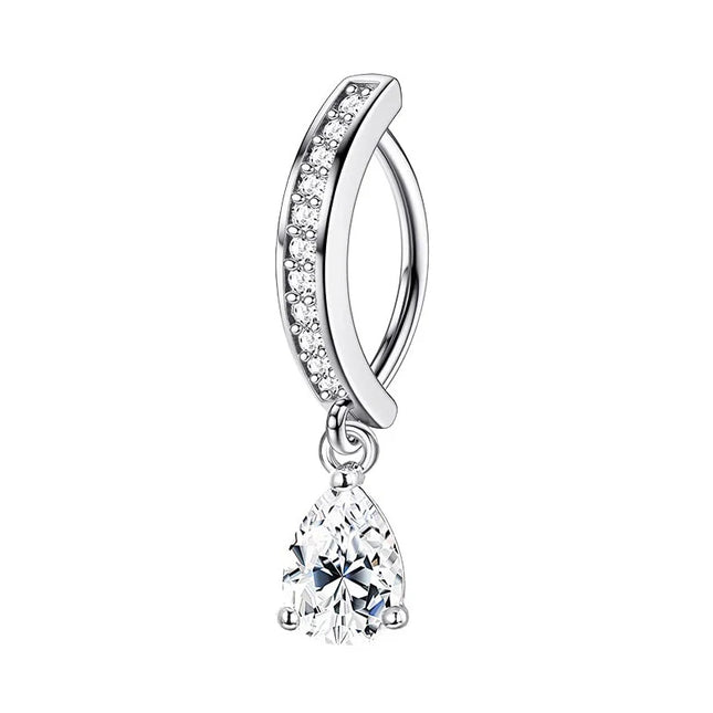 Exquisite Butterfly Belly Button Sexy Body Piercing Jewelry For Women Zircon Navel Barbell Fashion Belly Rings Gifts