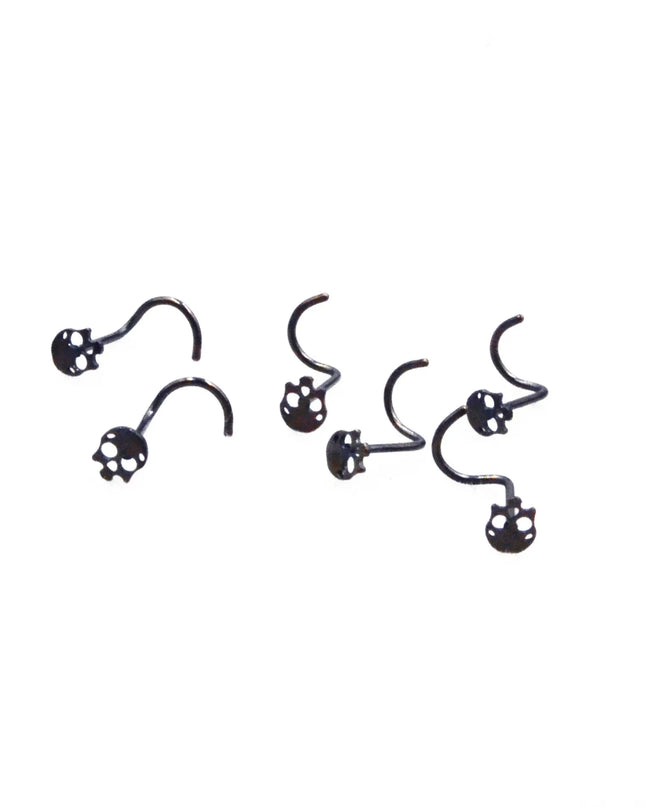 1pcs 20G Stainless Steel Nose Stud Rings for Women Nose Piercing Bend Butterfly Nose Ring Earring Nose Studs Piercing Jewelry