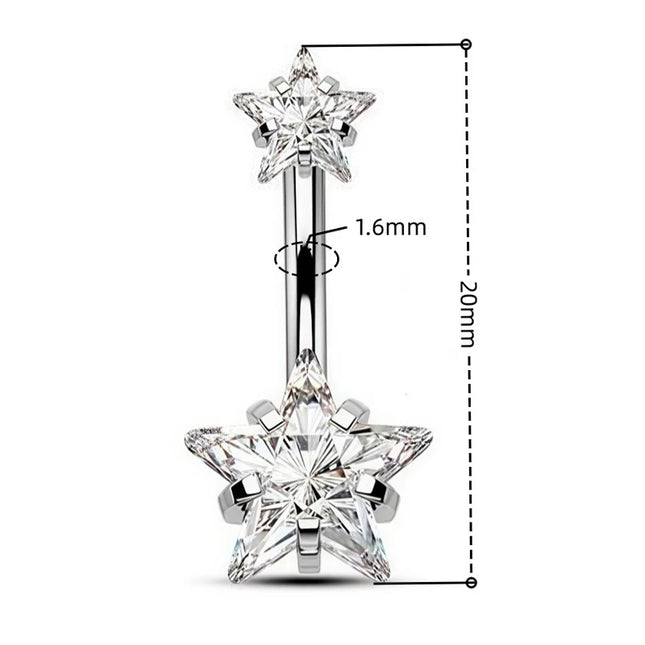 1PC Heart Belly Button Ring JewelryNavel Pircing Umbilical Pircing  Ring Navel Piercing Ring Cooper Belly Button Piercing Ring