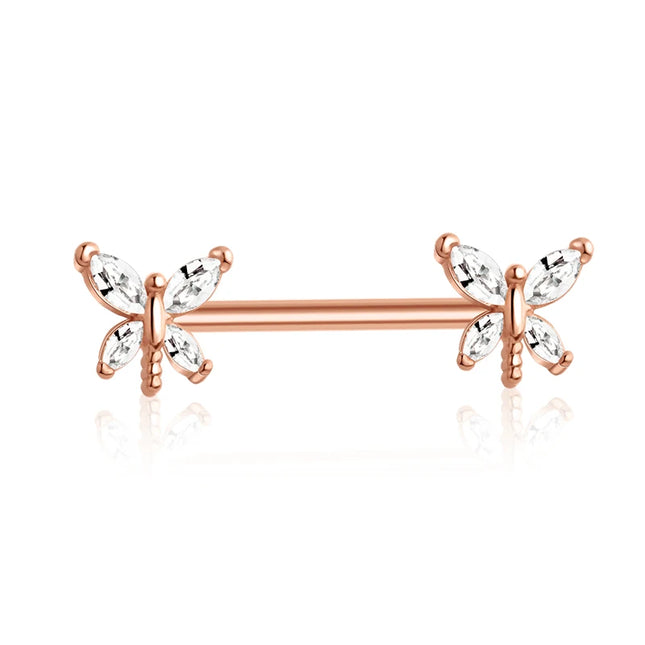1 Pair Heart Barbell Nipple Ring Piercing Helix Piercing Sexy Nipple Jewelry High Quality Zircon Nipple Rings For Women Oreja