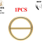 1PCS Gold Color 1 / China Mainland / 14G 1.6x14x1.2mm