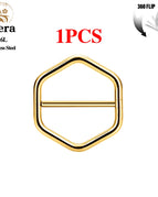 1PCS Gold Color / China Mainland / 14G 1.6x14x1.2mm