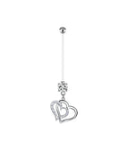 Curved barbell / Navel & Bell Button Rings / Surface and Dermal|Style 9