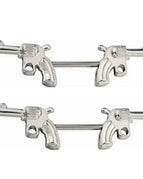 Nipple Ring / 20mm Titanium Bar