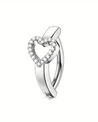 Style 4 / Navel & Bell Button Rings / Silver Color|body|Straight Barbell