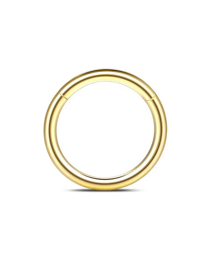 1/6/12PCS Nose Septum Rings 16G Surgical Steel Nose Piercing Jewelry 8mm 10mm 12mm Horseshoe Lip Earring Eyebrow Hoop Gold