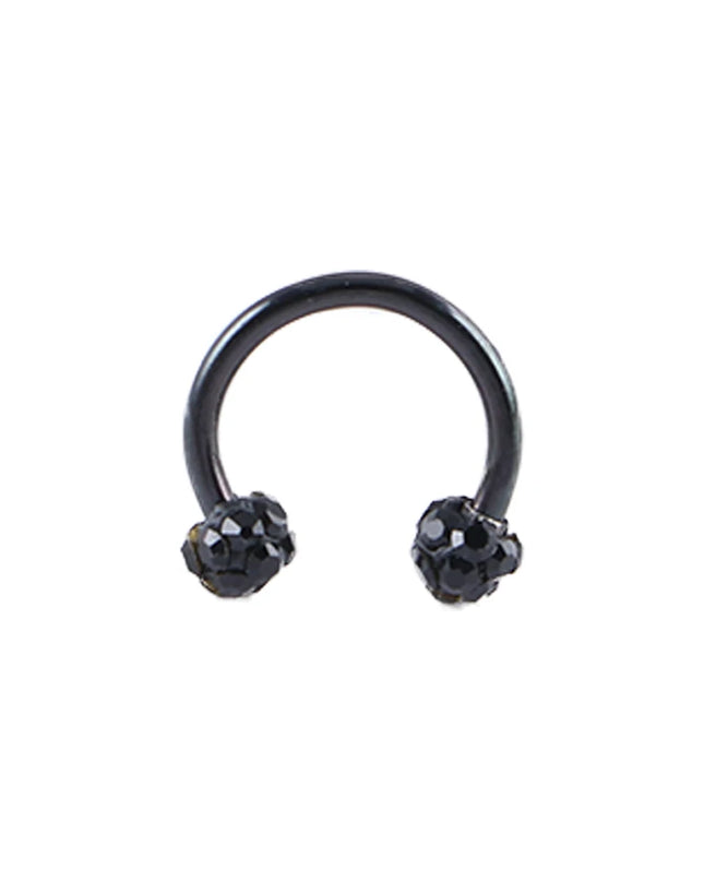 Nose Cuff Punk Gifts Men Earrings Diamond Septum Rings Piercing Nose Ring Body Jewelry Stainless Steel