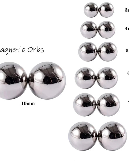 1 Pair Non Piercing Powerful Magnet Nipple Piercing Women Balls Clamps Strong Magnetic Bondage Sexy Body Piercing For Couple