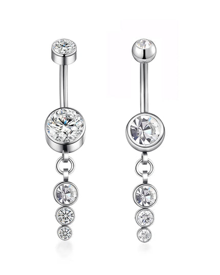 G23 Titanium ASTM F136 Belly Button Piercing Sexy Body Jewelry For Women
