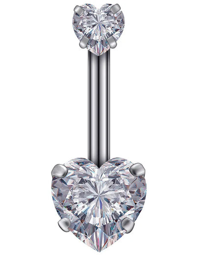 2023 Zircon Belly Button Rings for Women Girls Sexy Piercing Navel Ring Bar Drop Dangle Belly Navel Rings Ashion Body Jewelry