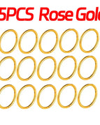 15PCS Rose Gold / 1.2x8mm